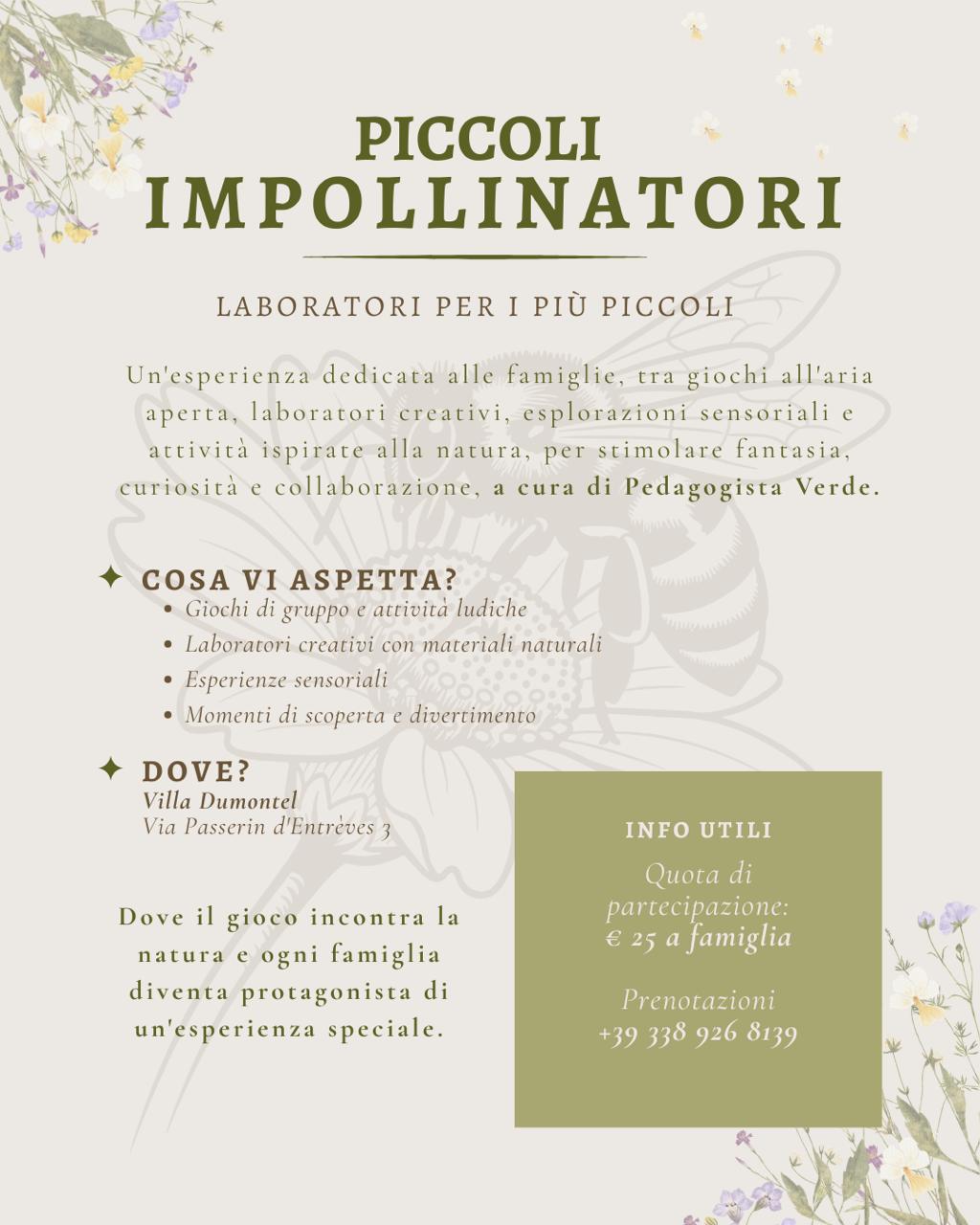 Piccoli Impollinatori